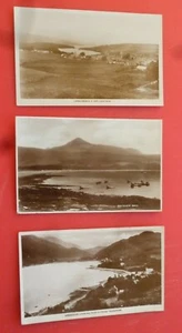 Colección de postales Lairg Arrochar & Brodick RP - Imagen 1 de 2