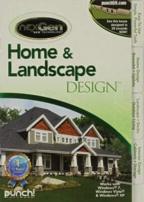 Punch Home & Landscape Design (PC) *New,Sealed* - Image 1 of 2