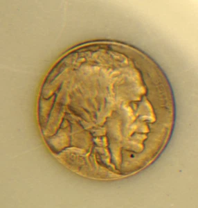 1913-P Buffalo Nickel Type 1 Choice BU Condition - Picture 1 of 8