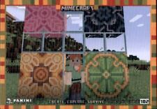 Panini Minecraft Trading Card Nr. 102 - Bunt wie ein Regenbogen Pixel Karte 2023