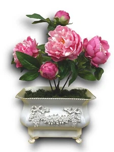 Quality 3er-Set Plant Box Planter Flower Pot Shabby Planter New - Picture 1 of 14