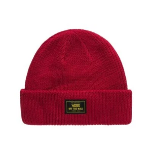 Vans Off the Wall "Bruckner" Beanie (Chili Pepper) Cuffed Knit Cap - Picture 1 of 1