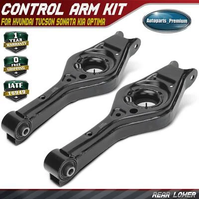 2x Brazo de control inferior trasero para Hyundai Tucson 2010-2015 Sonata Kia Optima Sportage Foto 1 de 4