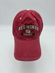 Vintage Zephyr Detroit Red Wings Orange NHL Logo Strapback Hat Red Hockey - Picture 1 of 8