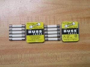 Buss F03A 250V 8A Bussmann Fuse F03A-8A White (Pack of 10) - Picture 1 of 5