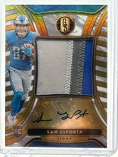 2023 Panini Gold Standard #RAJ-32 Sam LaPorta RC Patch Auto  #'d /49