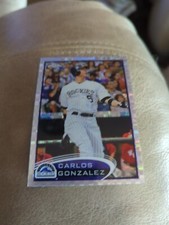 2012 (ROCKIES) Topps Chrome X-Fractors #85 Carlos Gonzalez