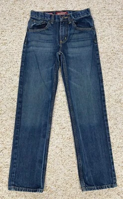 Old Navy Jeans Boys Youth Size 14 Original Slim  Denim Adjustable Waist (26x28) - Image 1 of 4