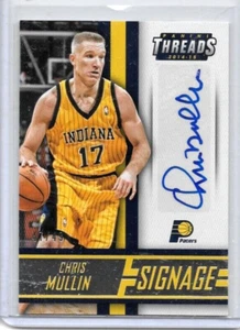 AUTÓGRAFO CERTIFICADO CHRIS MULLIN 2014-15 HILOS PANINI ""SEÑALIZACIÓN"" #/49 - Imagen 1 de 1