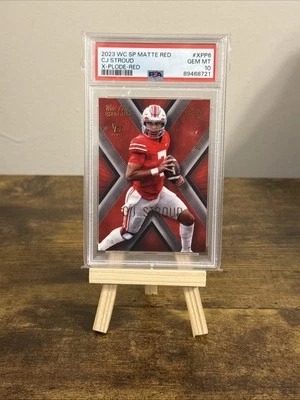 🔥 2023 Wild Card Matte #XPP6 C.J Stroud X-Plode Red 2/3 PSA 10🔥 - Image 1 of 3