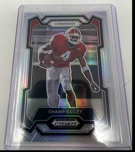 Selecciones de draft universitarias Panini Prizm 2024 Champ Bailey Silver #38 Bulldogs - Imagen 1 de 2