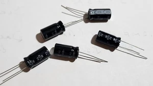 DAEWOO ELECTROLYTIC RADIAL CAPACITOR 2.2MF450V (SET OF 5) 85 DEGREES - Picture 1 of 1