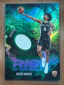 2025-26 Topps Basketball DYLAN HARPER Rise to the Occasion Relic /99 Spurs - Picture 1 of 1