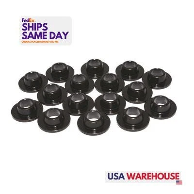 Comp Cams 703-16, Set of 16 Black Steel Steel Valve Spring Retainers Performance - Image 1 of 4