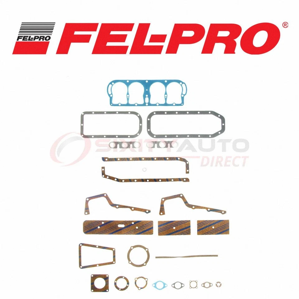 Fel-Pro Gasket Set for 1909-1927 Ford Model T 2.9L L4 - Engine Gaskets ja Foto 1 de 4