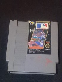 Major League Baseball Nintendo NES 1988 Ljn Cartridge Only Tested!
