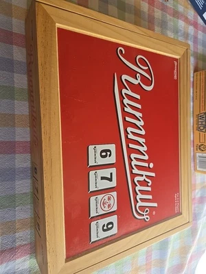 Pressman Rummikub Tile Game Special Edition Set Wooden Case (2016)  - Image 1 of 4