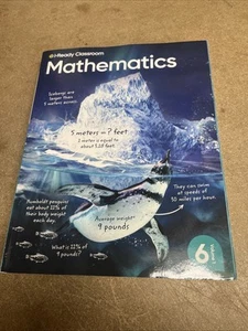 i-Ready Classroom Mathematics 2024 Grade 6 Volume 1 Workbook Paperback - NEW - Picture 1 of 3