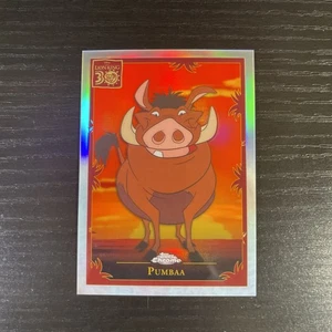 2024 Topps Chrome Disney Pumbaa Lion King 30th Anniversary Refractor - Picture 1 of 2