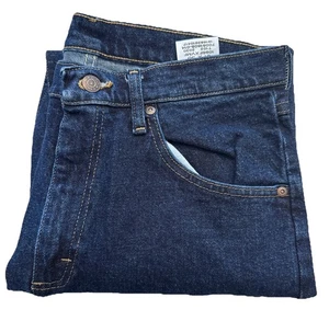 Wrangler Jeans Uomo Blu Denim Lavaggio Scuro 31x30 (784) - Foto 1 di 6
