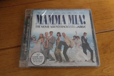 Mamma Mia CD Movie Soundtrack ABBA Cast 17 Tracks Musical Pop 2008 Film New - Image 1 of 2