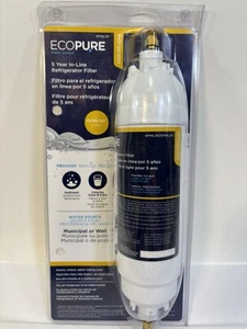 Filtro refrigerador EcoPure EPINL30 5 años en línea se adapta a todas las marcas NUEVO EN CAJA - Imagen 1 de 4