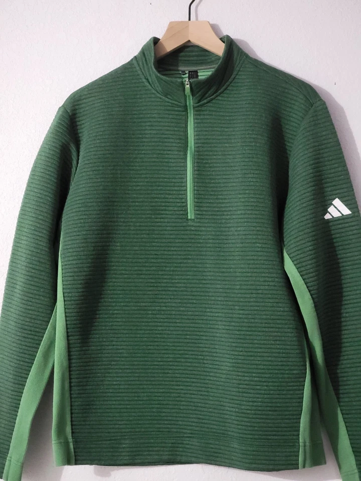 Adidas Colegial Verde Manga Larga T Prendas Exteriores Hombre Talla L Foto 1 de 4