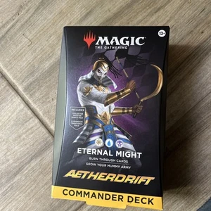 Eternal Might Commander Deck Aetherdrift - Picture 1 of 2