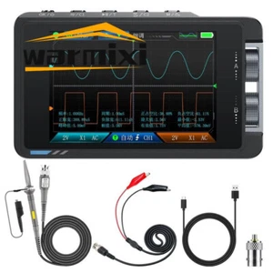 FNIRSI DS215H 50MHz 2-CH Oscilloscope Digital Signal Generator w/ P6100 Probe - Bild 1 von 4