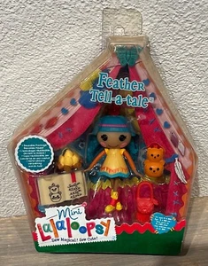 Lalaloopsy Minis Feather Tell-A-Tale doll NRFB 3 inch Native American Indian - Bild 1 von 6