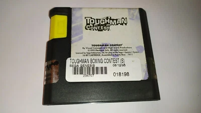 Genuine Toughman Contest Sega Genesis Game Cart *1995* *NTSC-U* - Image 1 of 4