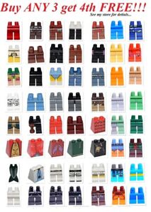☀️NEW Lego PICK YOUR LEGS PANTS Minifigure minifig figure bulk Lot Parts Bottoms