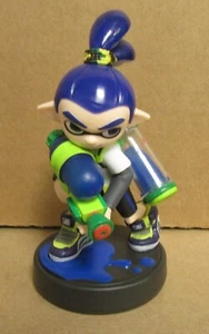 Figura Nintendo Amiibo Splatoon Azul Inkling Boy Amiibo Original NA Lanzamiento - Imagen 1 de 2