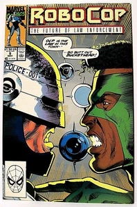 "ROBOCOP: THE FUTURE OF LAW ENFORCEMENT" Issue # 9 (Nov, 1990) (Marvel Comics) - Picture 1 of 1
