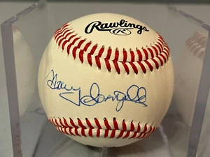 Manny Sanguillen Pittsburgh Pirates Handsigned Rawlings Logo Baseball COA - Picture 1 of 5