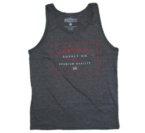 New Respect Supply Co. Trade 3480M Dark Grey Mens Tank Top T Shirt RRES-31 - Picture 1 of 3