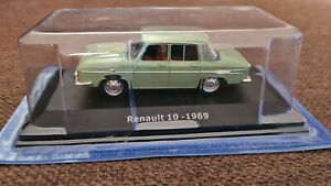 1969 Renault 10 1/43 Car Miniature Die Cast Hachette