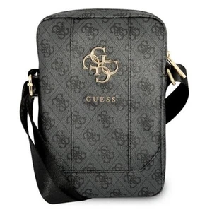 Guess Universell bis 10" Notebook / Tablet Tasche 4G Big Metall Logo Schwarz  - Afbeelding 1 van 3