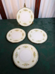 4 schöne Vintage Rose China Floral Design Occupied Japan Salatteller - Bild 1 von 8