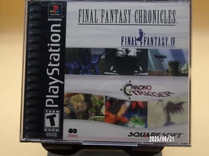 Final Fantasy Chronicles Black Label Playstation 1 PS1 CIB Complete Tested - Bild 1 von 8
