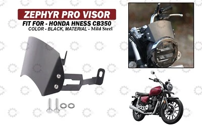 Negro CB 350 Zephyr "Pro Visor Fit For Honda Hnees" Foto 1 de 4
