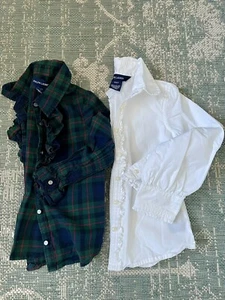 Girls Ralph Lauren, Long Sleeve, Button Up, size 4T - Picture 1 of 5
