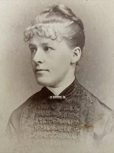 CDV Hermosa Dama Por Partridge Portland Oregon Firmado Septiembre 1885 - Imagen 1 de 12