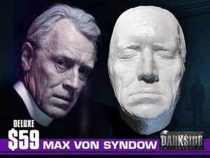 MAX VON SYNDOW THE EXORCIST LIFE-SIZE Life Cast Life-Mask in Lightweight Resin - Picture 1 of 4
