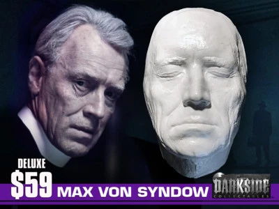 MAX VON SYNDOW THE EXORCIST LIFE-SIZE Life Cast Life-Mask in Lightweight Resin - Image 1 of 4