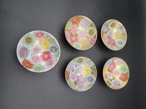 Porcelain Butter Pats Tea Bag Rest Pin Holder Miniture Dish Plate - Picture 1 of 6