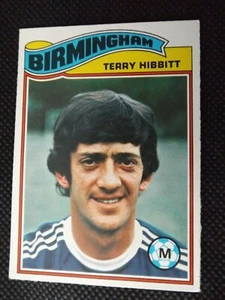 VINTAGE 1978 FOOTBALL CARDS - SINGLE CARD NO.126 "TERRY HIBBIT" - TOPPS INC.1978 - Bild 1 von 2
