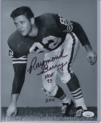 Raymond Berry Colts signed 8x10 Photo w JSA COA Autograph Ray Auto w/ HOF 73 SMU - Image 1 of 2