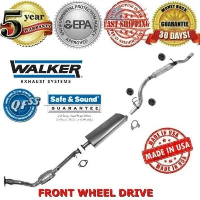 Sistema de escape silenciador y convertidor para tracción delantera Buick Rendezvous 02-07 Foto 1 de 4