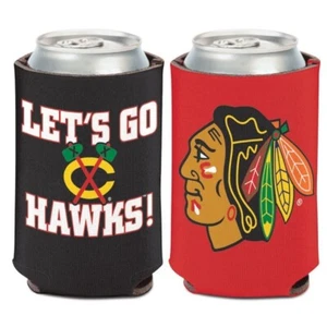 ESLOGAN Enfriador de Latas Wincraft CHICAGO BLACKHAWKS con Licencia Oficial NFL Totalmente Nuevo - Imagen 1 de 1